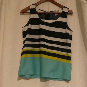 Banana Republic Multicolor Striped Tank Top